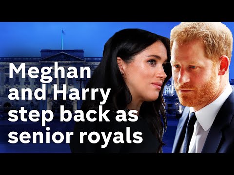 Harry and Meghan to step back as 'senior' members of royal family