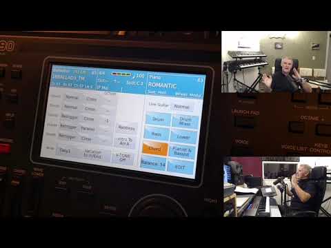 Arranger Keyboards 3 different functions that can give you some similar results