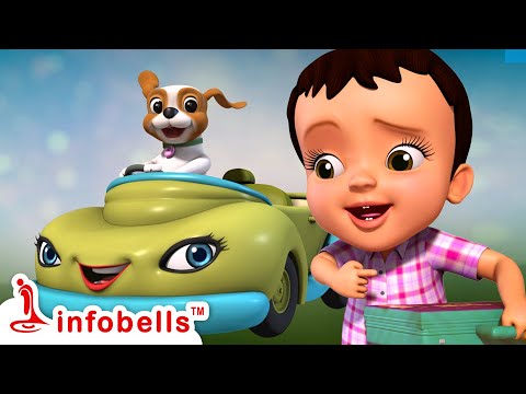 చిట్టి జీబూంబా మ్యాజిక్ బాక్స్ - Playing with Toys | Telugu Rhymes and Cartoons | Infobells