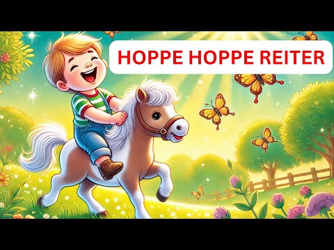 🎵 Hoppe Hoppe Reiter Lied – Das beliebte Kinderlied zum Mitsingen! ✨