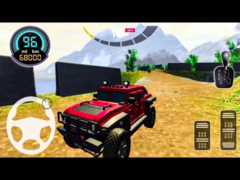 Cataline Hummer Jeep Truck Simulator Driving 3D - Offroad Drive - Android Gameplay