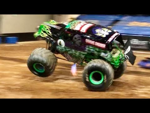 Monster Jam Grave Digger Freestyle Run Royal Farms Arena Baltimore 2018