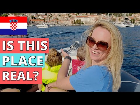 Boating excursion & island hopping to BRAC & HVAR + visiting stunning TROGIR in CROATIA