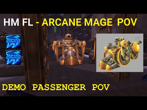Ulduar Flame Leviathan 'HM' 25 man - Arcane Mage & Demolisher Passenger POV