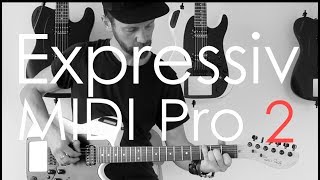 Video thumbnail for An intro to the Expressiv MIDI Pro Mark II Guitar by RORGuitars - EXPRESSIV