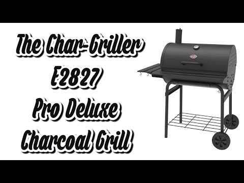 Char-Griller E2827 Pro Deluxe Charcoal Grill #grill