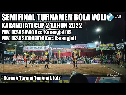 SEMIFINAL ‼️ BOLA VOLI KARANGJATI CUP 2 TAHUN 2022 | DESA SAWO 🆚 DESA SIDOKERTO