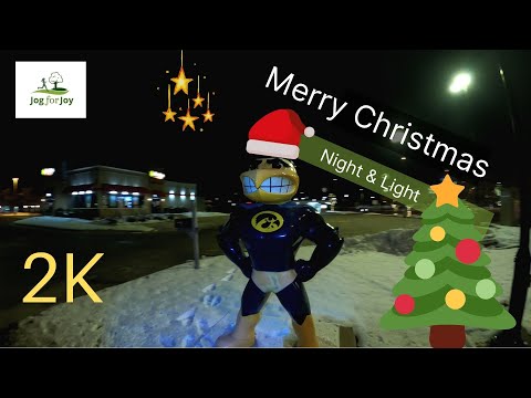 Virtual Run with Music | Christmas