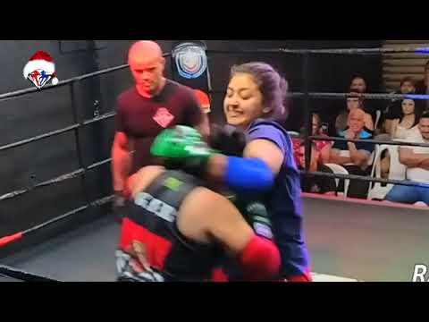 JULIANA MARRETA (MONGE FAMILY) vs. NÚBIA (GERAÇÃO FIGHT BRASIL) 87 KG MUAY THAI - RAJA RETZ