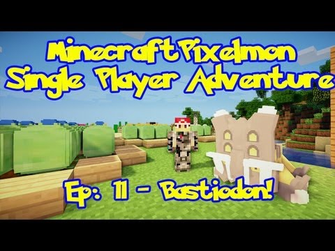 Pixelmon! Minecraft Pokemon Adventure: Episode 11, Bastiodon!