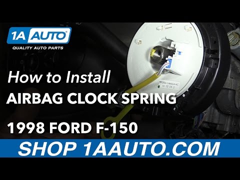 How to Replace Airbag Clock Spring 97-98 Ford F-150