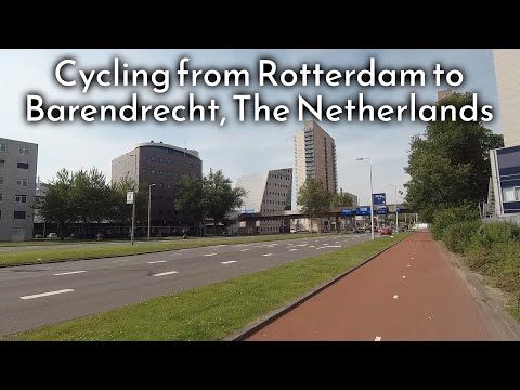 Cycling from Rotterdam to Barendrecht and back