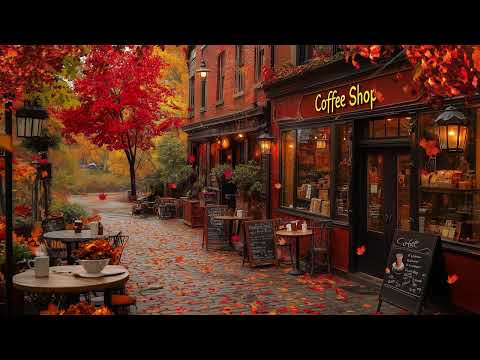 ☕ Autumn Jazz at a Quiet Café | Relaxing Piano Playlist