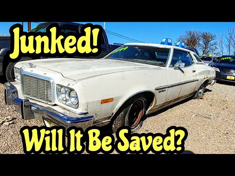 Thumbnail for For Sale 1974 Ford Grand Torino Brougham Junkyard Find by rall