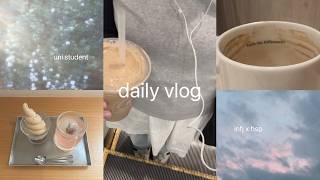 vlog. infj × HSP 大学生の日常 無理して元気を出さなくてもいい