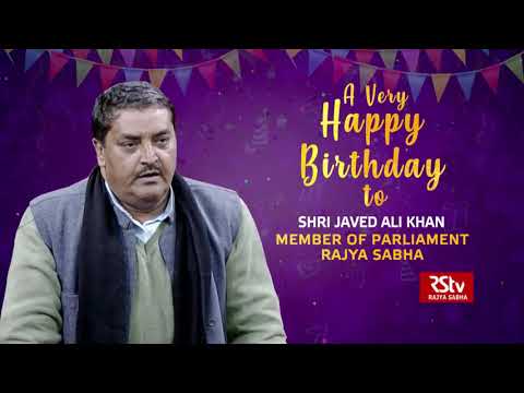 Birthday Wishes - Shri Javed Ali Khan