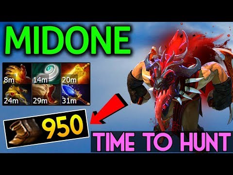 TIME TO HUNT! INSANE MOVEMENT SPEED | MidOne Play Bloodseeker Solo Mid Dota 2 7.07