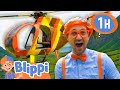 Blippi Flies In A Hawaiian Helicopter Blippi Vehicles Learning Videos For Kids