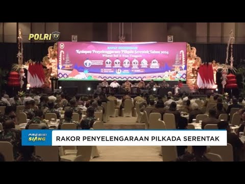 RAKOR KESIAPAN PENYELENGARAAN PILKADA SERENTAK DI BALI &amp; NUSA TENGGARA