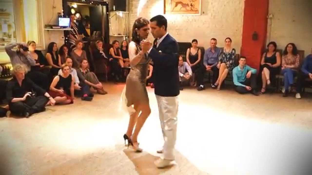 Tango: Miriam Copello y Cristian Correa, 11/05/2014, La Tangueria, Brussels 1/4