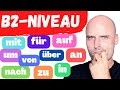 WICHTIGE Verben Mit Präpositionen B2 Deutsch Lernen Learn German