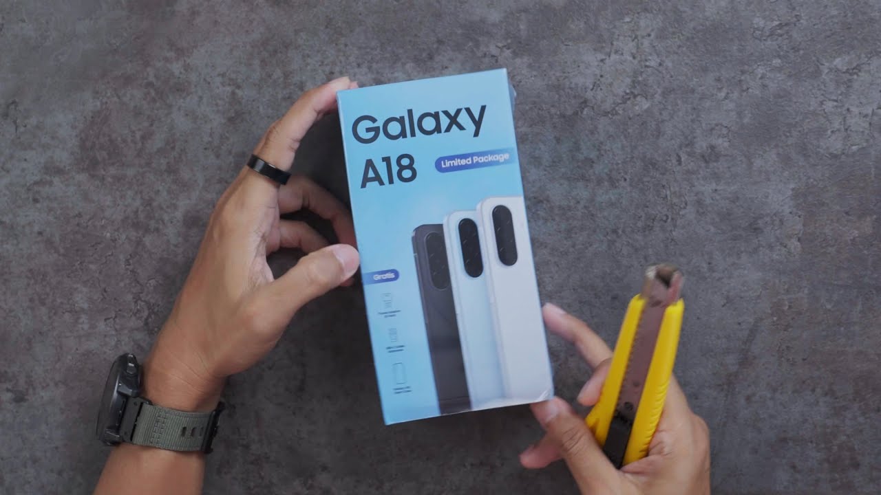 4 JUTA BANGET NIH!? | Unboxing Samsung A18 4G Indonesia