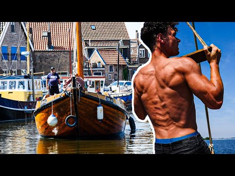 Sailing with a Hundred Year Old Wooden Botter from Bunschoten-Spakenburg #65