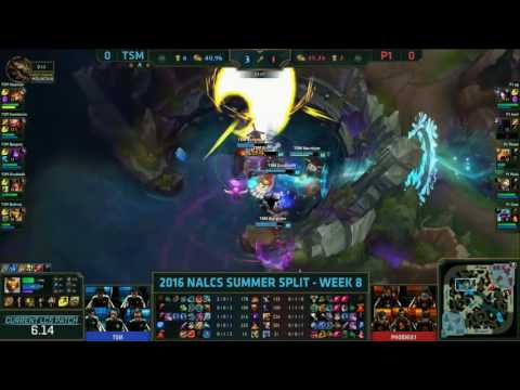 TSM vs P1 ; LCS Summer 2016 Game 1