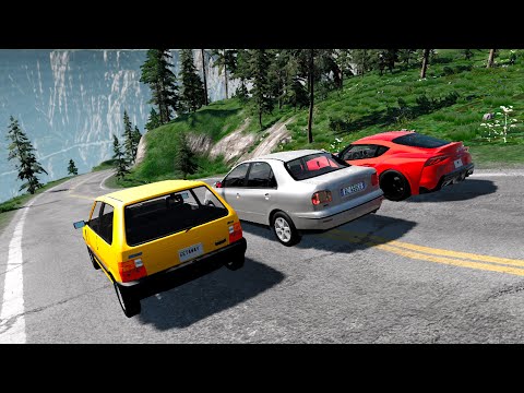 Descendo a serra SEM FREIO na CRATERA DA INUNDAÇÃO