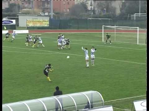 Santarcangelo-Bikkembergs Fossombrone 1-0 (highlights 1'tempo)