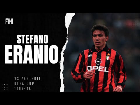Stefano Eranio ● Goal ● Zaglebie 1-4 AC Milan ● UEFA Cup 1995-96