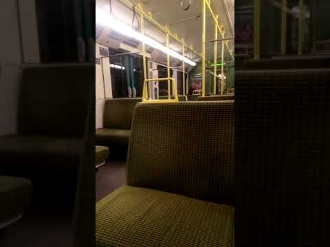 On board a DART class 8300 between Dunlaoghaire and Sandycove