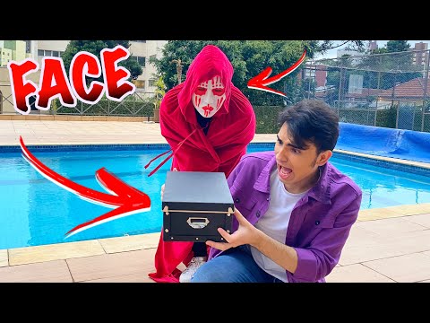 O FACE VOLTOU E DEIXOU UMA CAIXA MISTERIOSA !!!
