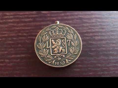 Vintage Coin Disc type Lighter from Japan
