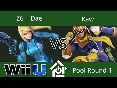 NaCl Monthly 7/30 - Z6 | Dae (Zero Suit Samus) vs Kaw (Captain Falcon) - Smash 4  Pool Round 1