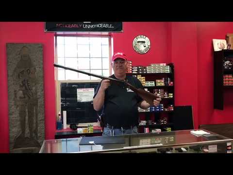 Pedersoli 12 gauge muzzle loader shotgun. Rabbit eared and ready to hunt!