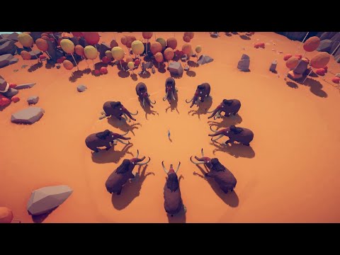 10 MAMMOTH vs EVERY UNIT - Totally Accurate Battle Simulator TABS