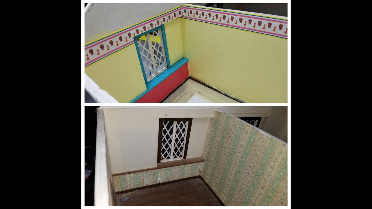 FREE Dollhouse Wallpaper Printable (RAW UNEDITED)