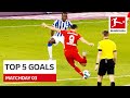 Top 5 Goals • Lewandowski, Haaland & Co. | Matchday 3 -2020/21