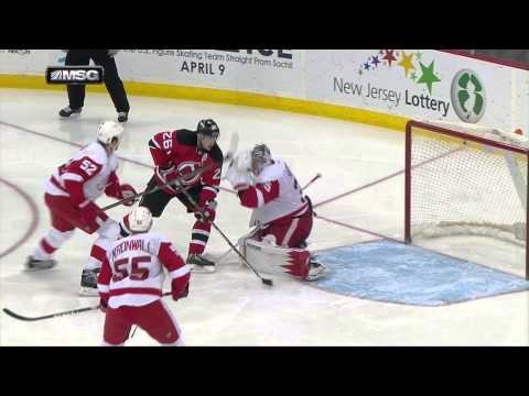 3.4.14 - Devils vs. Wings - 2 Zidlicky Goal