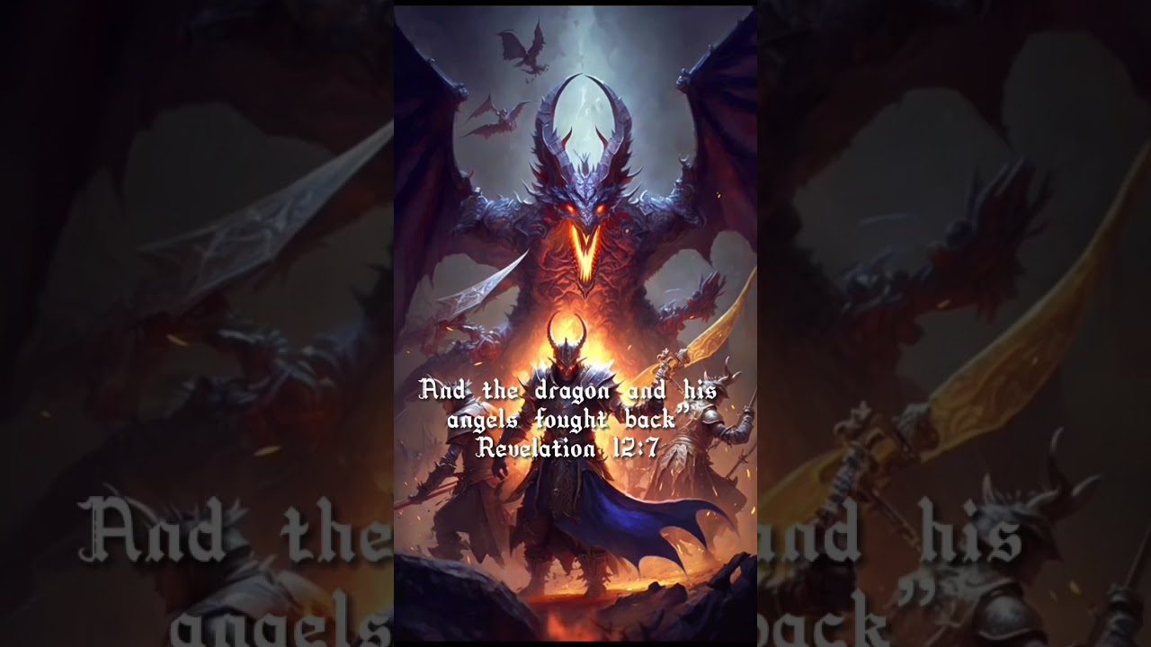 AI Art of the War in Heaven from Revelation 🤯