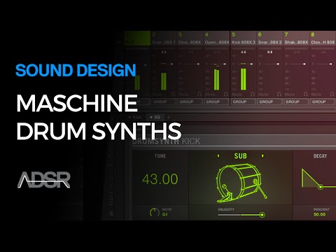 Maschine Drum Synth Sound Design Introduction