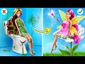 From Barbie Doll to Fairy Doll Makeover! DIY Miniature Ideas for Barbie