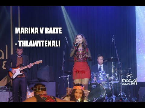THAZUAL AWARD 2018 : MARINA VARTE - THLAWITENALI