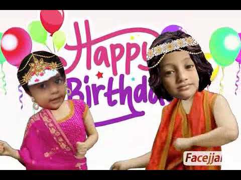 Happy birthday song dance