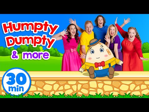 Humpty Dumpty & More Nursery Rhymes | Bounce Patrol