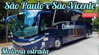 Viação COMETA. De São Paulo x São Vicente.