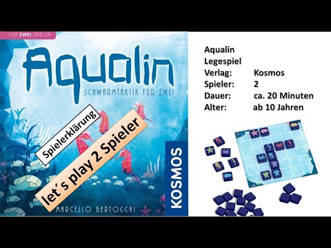 Aqualin - Spielerklärung - Fazit - let´s play 2 Spieler