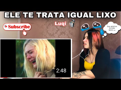 REAGINDO a D$ Luqi - Ele te trata igual lixo (feat. Raico) [edit by @jotatress] RECT