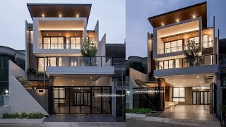 Thumb Video Hasil Konstruksi Rumah Modern 3.5 Lantai Bapak STJ 1321 di  Jakarta
